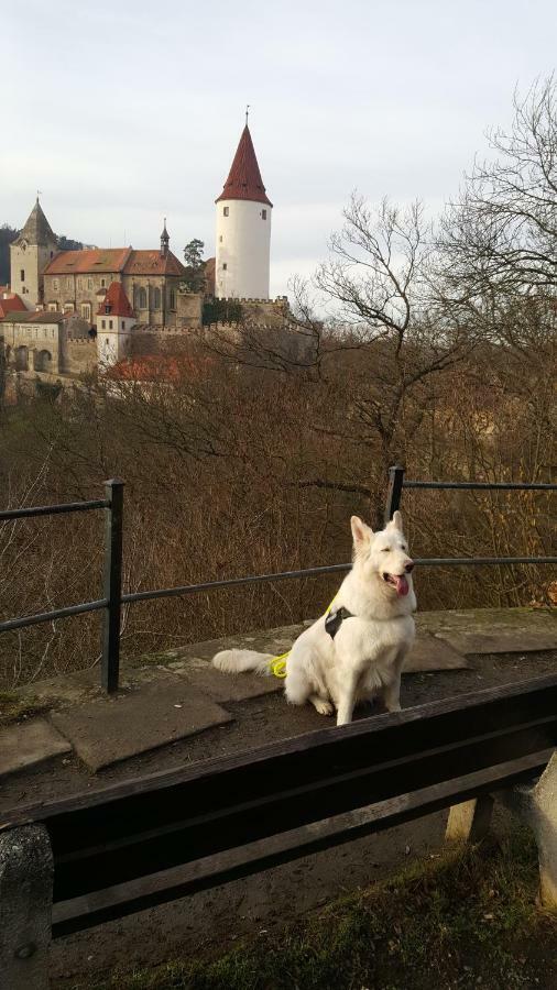 Penzion a Restaurace Nad Hradem Křivoklát Exteriér fotografie